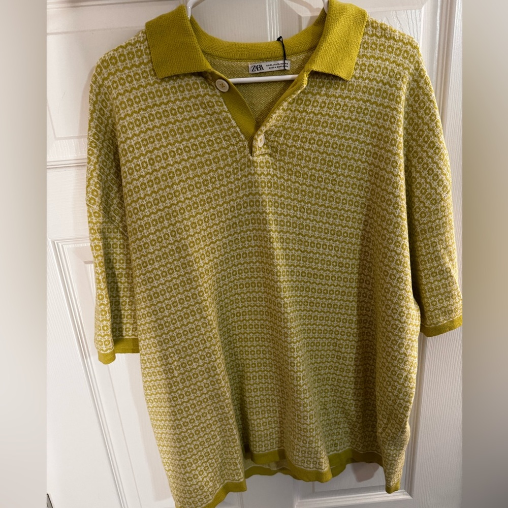 Zara vintage style polo